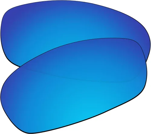 Vista 9 de EZReplace Lentes de repuesto para lentes de sol Oakley Square Wire 2.0 (lentes polarizadas), talla única Azul Violeta