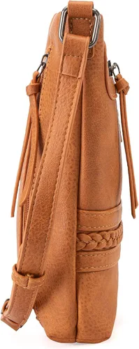 Vista 5 de Wrangler Bolsos cruzados para mujer, bolso tejido a mano del oeste