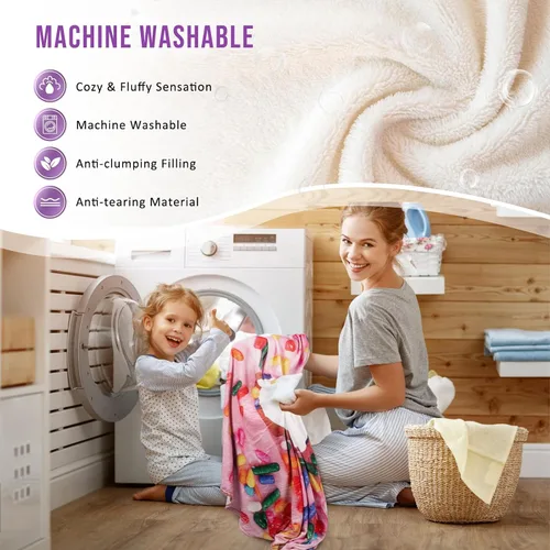 Vista 3 de Manta de café con forma de dona realista, toalla térmica, franela ligera y suave, manta mullida perfectamente redonda para niños (71 pulgadas)