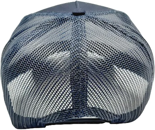 Vista 4 de USS Cheyenne SSN-773 - Gorra de béisbol con diseño de barco azul marino con malla azul Snapback de 35 pulgadas panel frontal de algodón Azul Marino 0