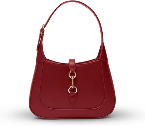Vista 7 de Shoulder Bag for Women - Small Shoulder Purses - Top Handle Structured Handbags - Adjustable Strap Vegan Leather