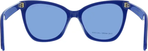 Vista 4 de Gafas de sol Marc Jacobs MARC 500 S S92 KU para mujer color azul lente tamaño 2126in