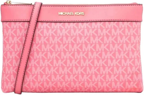 Vista 6 de Michael Kors Charlotte Bolso bandolera grande 3 en 1 de cuero