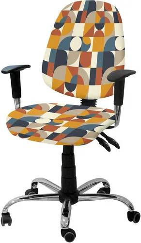 Vista 9 de Fundas para silla de oficina para mujeres africanas, elásticas, 2 piezas, suave, decorativo, protector para silla de escritorio, protector universal