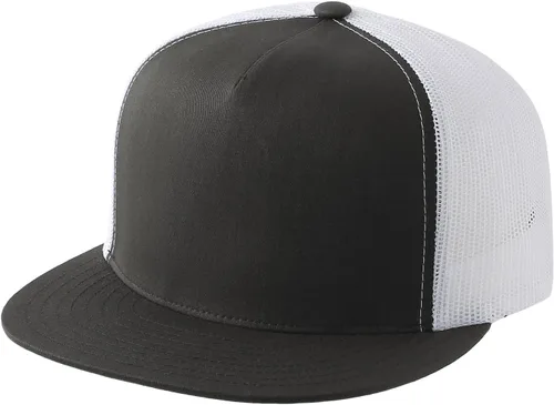 Vista 34 de Flexfit - Gorra ajustable de malla elástica en dos tonos Negro