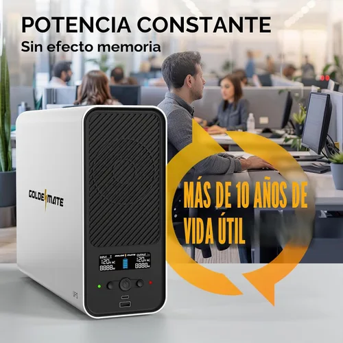 Vista 2 de GOLDENMATE Batería de reserva y protector contra sobretensiones de batería