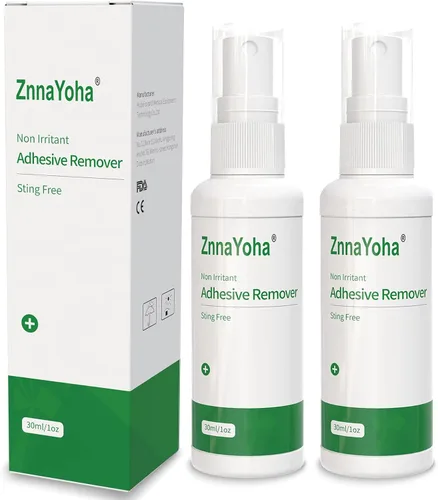 Vista 8 de Spray removedor de adhesivo, removedor de adhesivo médico sin picaduras para la piel, ideal para pacientes con ostomía, eliminación de piel sensible