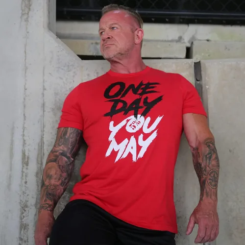 Vista 2 de One Day You May, Red T-Shirt