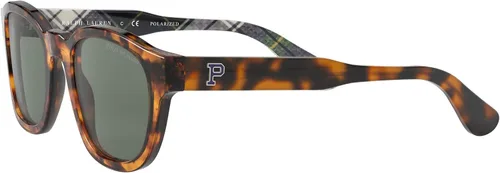 Vista 3 de Polo Ralph Lauren Men's Ph4159 Semi-Circular Sunglasses
