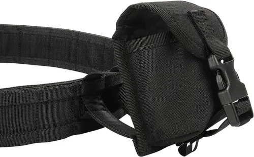 Vista 4 de Quick Release Buckle EC MOLLE Utility Belt 2in1 Tactical Heavy Duty Gun Belt Law Enforcement for Men Women