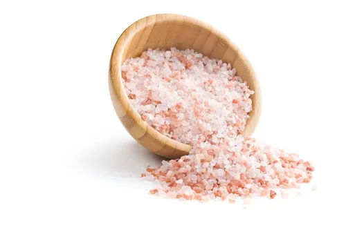 Vista 7 de Sal rosa del Himalaya de grano grueso a granel en frasco, cristales gourmet puros 100% naturales, contiene 84 minerales adecuados para exfoliantes