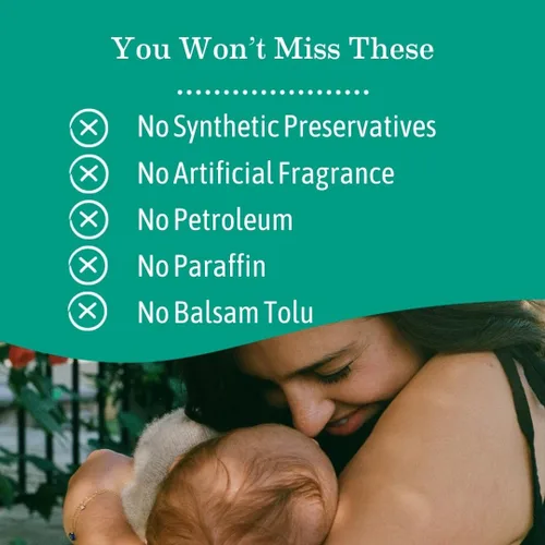 Vista 3 de Earth Mama Bálsamo de pañales orgánico multiusos para bebés Verificado por EWG, sin petróleo ni fragancia con caléndula para pieles sensibles