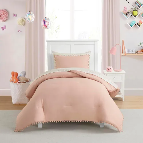 Vista 28 de Juego de edredón con diseño de baloncesto tamaño individual – Ropa de cama en una bolsa con sábanas, fundas de almohada y fundas decorativas