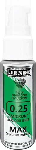 Vista 14 de Jende Emulsión de bloqueo de cuchillo de polidiamante de concentración máxima, 0.10 micras, 0.8 fl oz