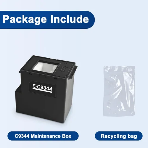 Vista 9 de C9344 Caja de mantenimiento compatible con Workforce WF-2930 WF-2950 WF-2810 WF-2830 WF-2850 WF-2851 Expression Home XP-3100 XP-4100 XP-4101 XP-4105