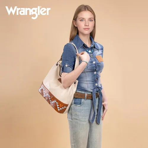 Vista 126 de Wrangler Hobo - Bolsas para mujer de cuero vegano con asa superior, bolsos de hombro y bolsos