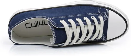 Vista 4 de Cull4U Women's Old Times Low-Top Sneaker Shoe
