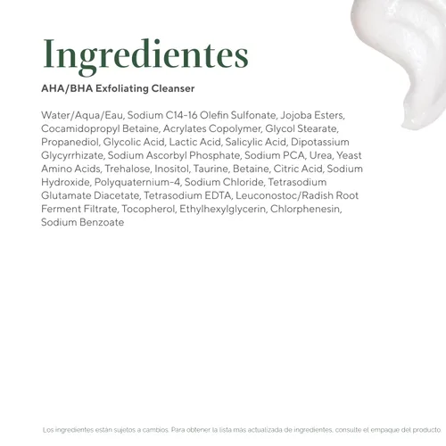 Vista 2 de Murad AHA/BHA Limpiador Exfoliante - Hidratación Exfoliante e Hidratante Lavado Facial de Ácido Salicílico, Láctico y Glicólico - Tratamiento