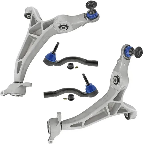 Vista 201 de Detroit Axle - Ejes de eje CV delantero izquierdo y derecho + Reemplazo de juntas esféricas de brazos de control inferiores delanteros para Ford