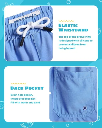 Vista 93 de maamgic Traje de baño para niños con forro de compresión elástico para niño