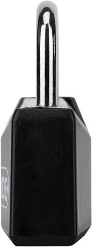 Vista 6 de FIGODE® Candado pequeño y ligero con llaves grandes, cerradura de aluminio cubierta negra, 3/4 pulgadas de ancho, candados de equipaje para maleta