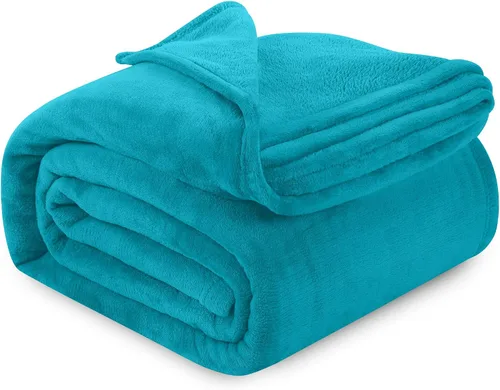 Vista 47 de Utopia Bedding Manta de forro polar negro, tamaño individual, ligera, mullida, suave, antiestática de microfibra (60 x 80 pulgadas)