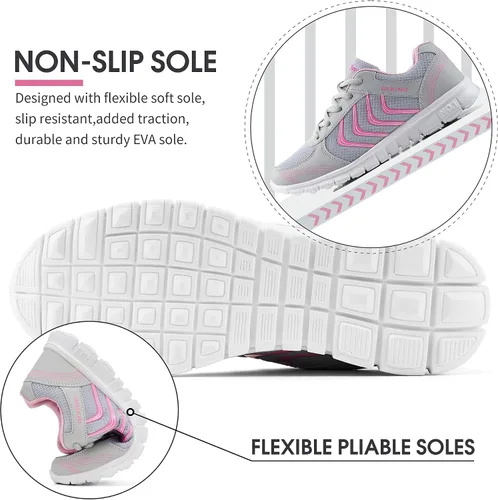 Vista 4 de Alicegana Sneakers for Women Running Shoes Fashion Walking Womens Sneakers Casual Lightweight Tennis Shoes