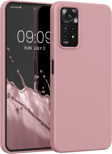 Vista 9 de kwmobile Funda compatible con Xiaomi Redmi Note 11 Pro/Note 11 Pro (5G) / Note 12 Pro (4G) - Funda de silicona TPU con acabado suave - Océano