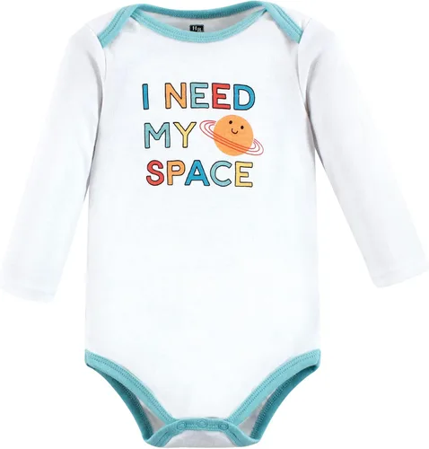 Vista 97 de Hudson Baby Body unisex de algodón de manga larga para bebé, leopardo rosa rojo