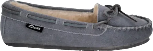 Vista 2 de Clarks Mocasines de gamuza para mujer para interiores y exteriores