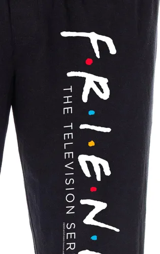 Vista 3 de Friends The TV Series Men's Classic Logo Loungewear Sleep Pajama Pants