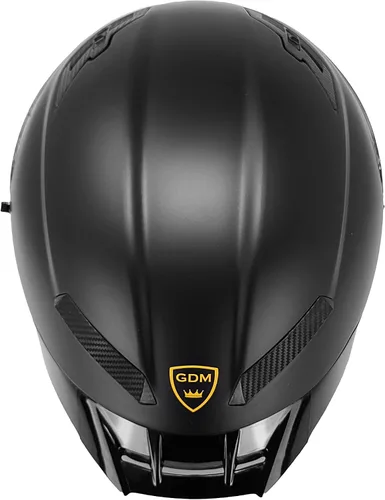 Vista 5 de GDM Casco de motocicleta Demon de cara completa