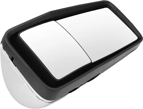 Vista 3 de Espejo de puerta para KENWORTH T680, reemplazo del espejo de puerta cromado motorizado del lado del conductor para KENWORTH T680 T880, izquierdo