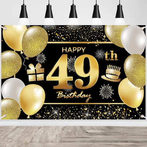 Vista 33 de Cartel de 1er feliz cumpleaños - Decoraciones para fiesta de cumpleaños de hombres