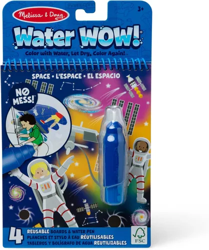 Vista 13 de ¡Melissa & Doug On the Go Wow! Almohadilla de actividad reutilizable para revelar agua, aventura