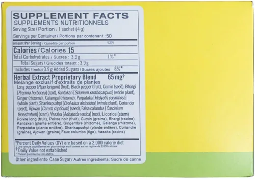 Vista 2 de 50 sachets Samahan ayurvédica Ceylon de hierbas Té Bebida naturales por Link