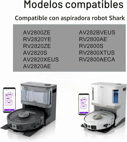 Vista 2 de Piezas de repuesto para Shark AV2800ZE RV2820YE RV2820ZE AV2820S AV2820XEUS