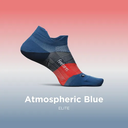 Vista 2 de Feetures Elite Ultra Light No Show Tab Solid - Calcetines de correr para hombres y mujeres, calcetines de compresión atléticos, absorben la humedad