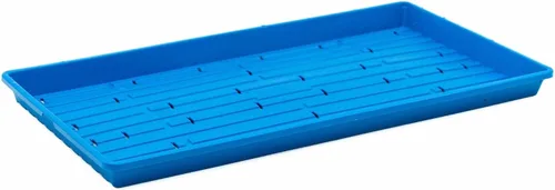 Vista 14 de Bootstrap Farmer - Bandejas Microgreen 1020, paquete de 5 bandejas de semillas extra resistentes y poco profundas con orificios - Cultivo