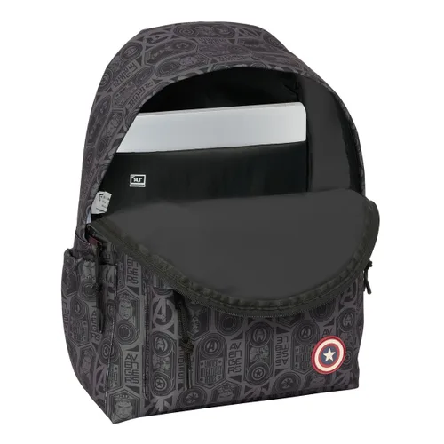 Vista 4 de Mochila Escolar The Avengers Vendetta Negro 31 x 43 x 13 cm