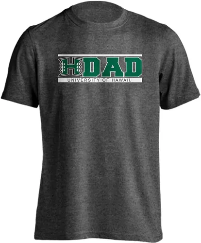 Vista 8 de Hawaii Rainbow Warriors Dad Proud - Camiseta para padres