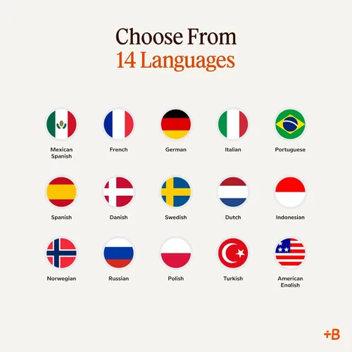 Vista 3 de Babbel Language Learning Software - Learn to Speak Spanish, French, English, & More - All 14 Languages Included, Audio Lessons - Compatible with