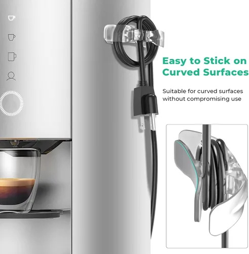 Vista 5 de Organizador de cables para electrodomésticos de cocina Organizador de cables con soporte mejorado para pequeños electrodomésticos de cocina