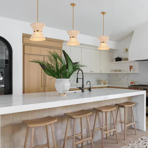Vista 5 de Lámpara colgante bohemia tejida a mano, mini candelabro costero, moderno, ajustable, de transición, minimalista, accesorios de iluminación colgantes