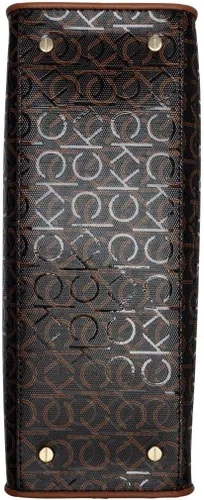 Vista 3 de Calvin Klein Margot - Bolso con logotipo texturizado en relieve