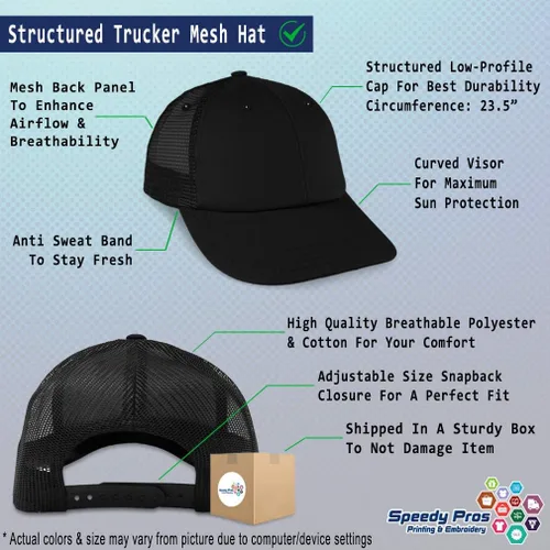 Vista 2 de Custom Snapback Baseball Cap Sumo Wrestler Embroidery Design Cotton Mesh Hat