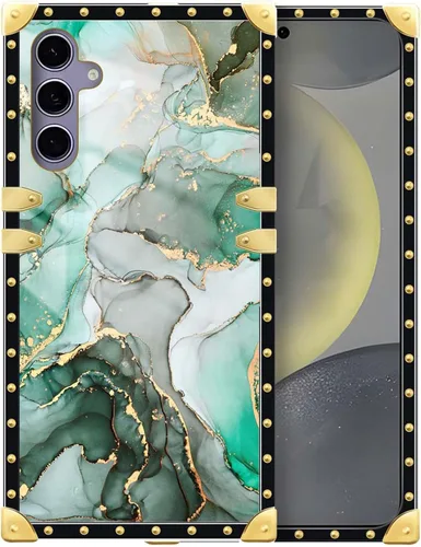 Vista 71 de Funda compatible con Samsung Galaxy S10 4G, TPU suave de lujo y parte trasera de policarbonato duro para niñas y mujeres, funda protectora a prueba