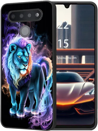 Vista 17 de Funda protectora duradera para LG Stylo 6 para LG Stylo 6 2020 6.8 pulgadas, diseño de hojas de aguacate