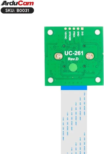 Vista 3 de Arducam Sensor de lente OV5647 para cámara Raspberry Pi, lente ajustable e intercambiable M12, enfoque y mejora de ángulo para Raspberry Pi 4/3/3 B+