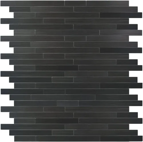 Vista 14 de Protector contra salpicaduras de acero inoxidable hexagonal despegar y pegar, azulejos de pared autoadhesivos de aluminio despegar y pegar